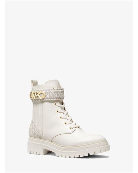 michael kors boots with gold logo|michael kors men's boots.